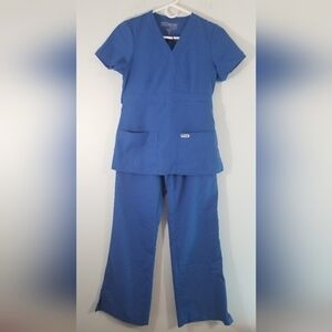 Grey's Anatomy by Barco Scrub Set. Top & Pants. Elastic Waist Missing String. XS